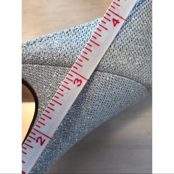 I. Miller Open Toe Rhinestone Ankle Pump - Picture 10 of 12